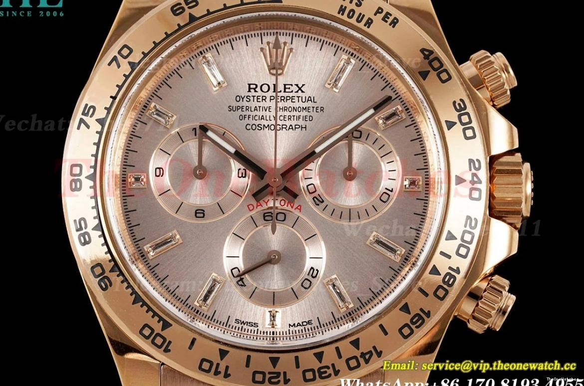 116505 RG Daytona RG DD4130 Clean champagne Dia 40mm 0419